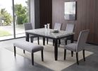 Napoli - 6 Piece Dining Set - Dark Gray