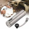 Manual Coffee Grinder;  Ceramic Burr Coffee Bean Grinder;  Portable Hand Mills Fashion Coffee Bean Salt Pepper Spice Stainless Steel Material Grinder