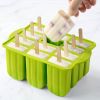 1pc New Summer Ice Cream Tools With Wooden Sticks Silicone Popsicle Molds Custom Mini Silicone Ice Cream Popsicle Mold