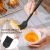 6pcs Silicone Kitchenware Set; Kitchen Supplies; Baking Supplies; Large Scraper; Spatula; Baking Tools; Cake Cream Spatula; Kitchen Tool Set