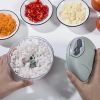 500 ML Manual Meat Mincer Garlic Chopper Rotate Garlic Press Crusher Vegetable Onion Cutter Kitchen Cooking Accessories